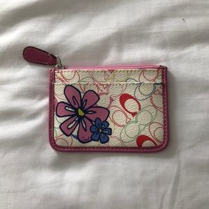 Coach card holder
